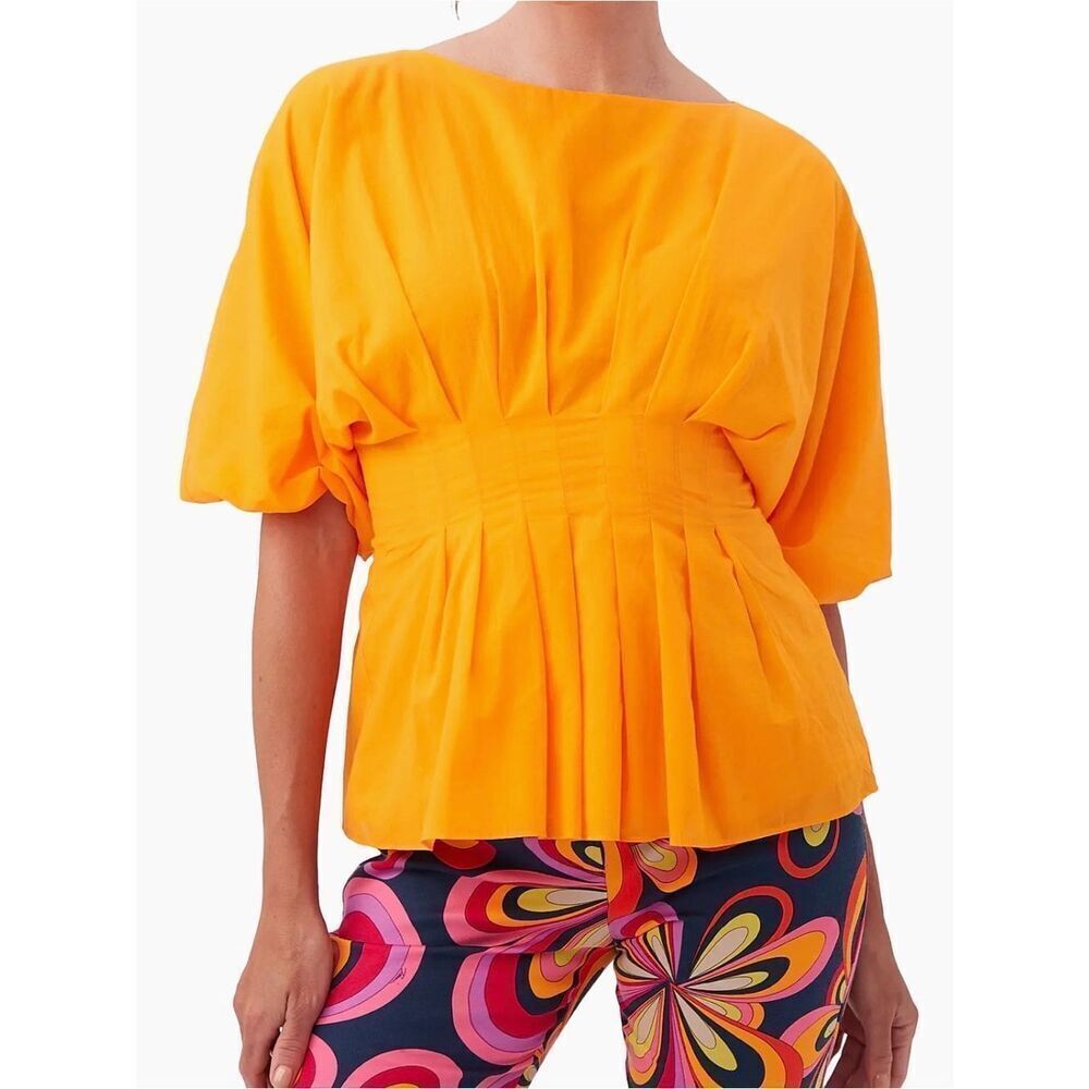Trina Turk Orange Gian Top